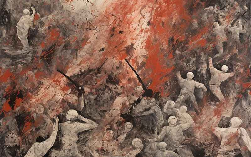 烽火大漠绘百年家国 铁血儿女书天地丰碑 烽火大漠绘百年家国 铁血儿女书天地丰碑