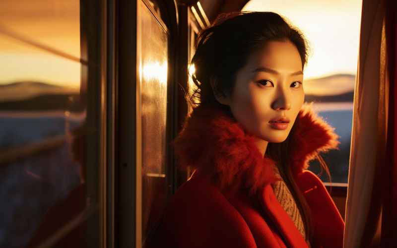 《冬日暖阳：时光列车中的温柔约定》