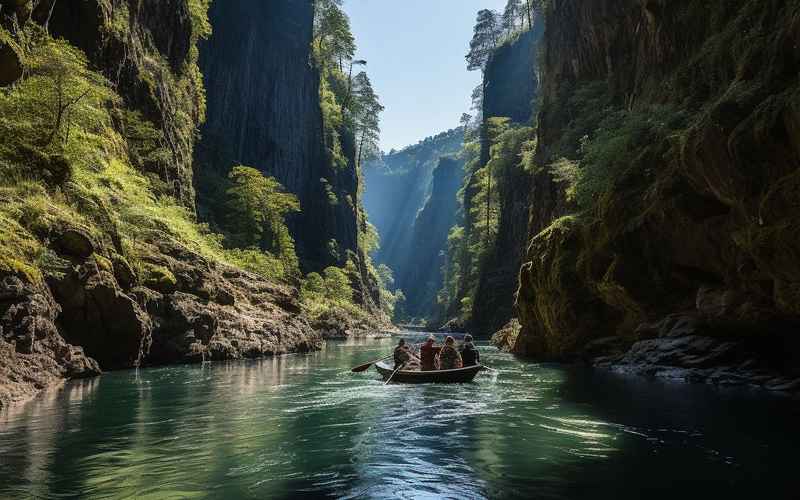 恩施风光与风情看壮丽水上世界