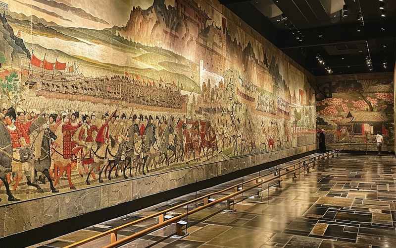 千年文明画轴游