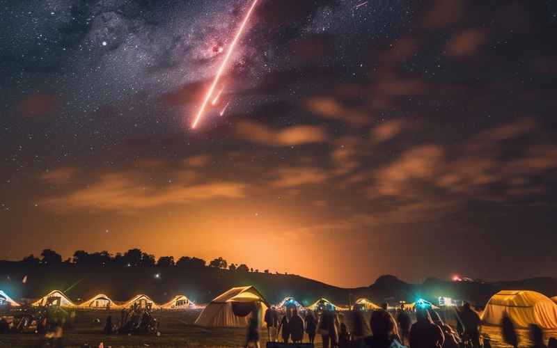 暗夜长空见星火