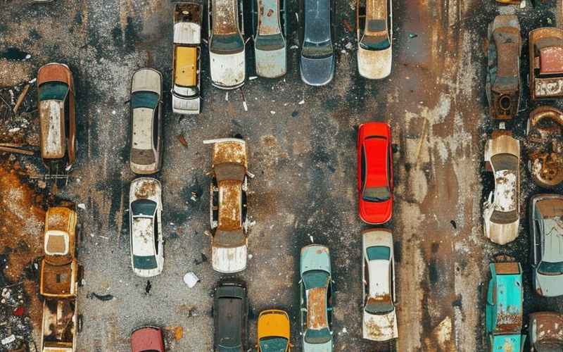 汽車拆解場、汽車拆解場地規(guī)劃設計平面圖