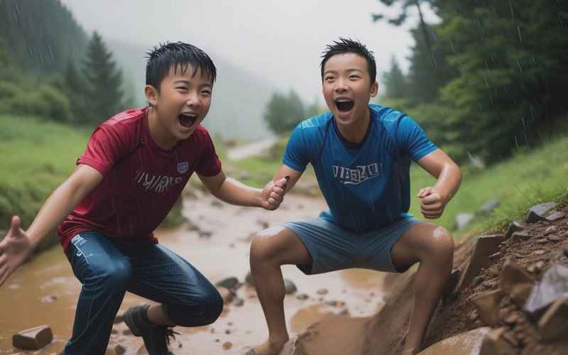 游山玩水笑不停