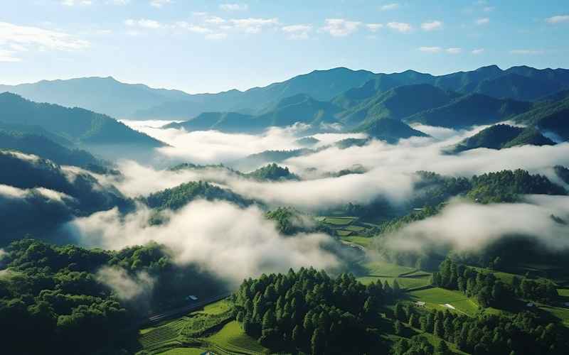 雪峰山景区，自然风光最美景