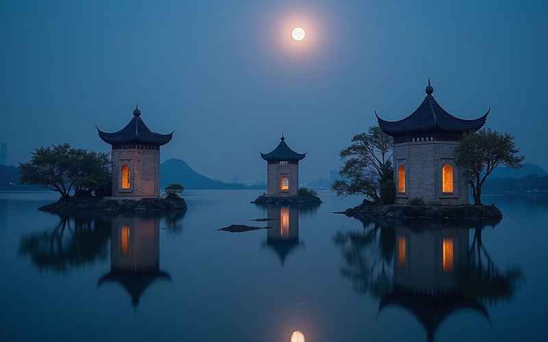 月明归人处，镜花水世情