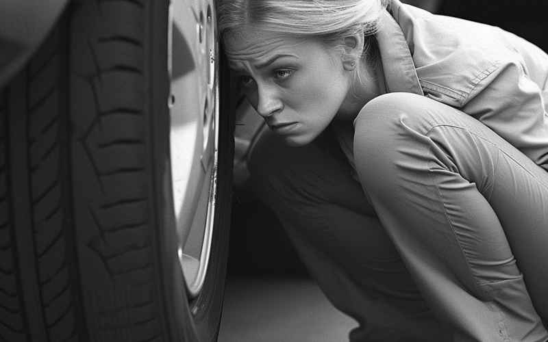 如何檢查汽車輪胎(如何檢查汽車輪胎是否扎釘子)