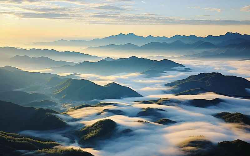 壯麗南山云海 壯麗南山云海