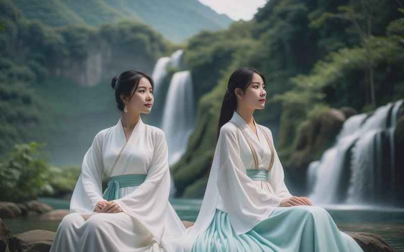 仙泪飘零问凡尘