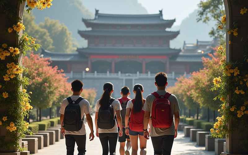 四川旅游學(xué)院照片：文化與風(fēng)光的美好記憶