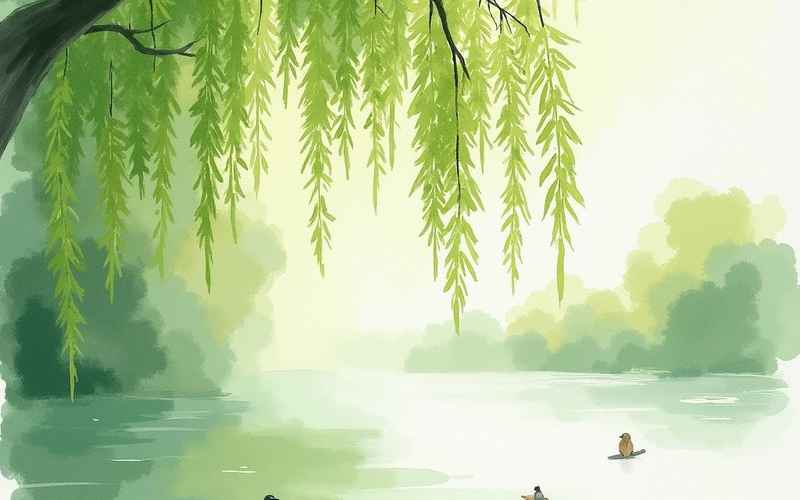 《清明旅途中的思念与感怀》