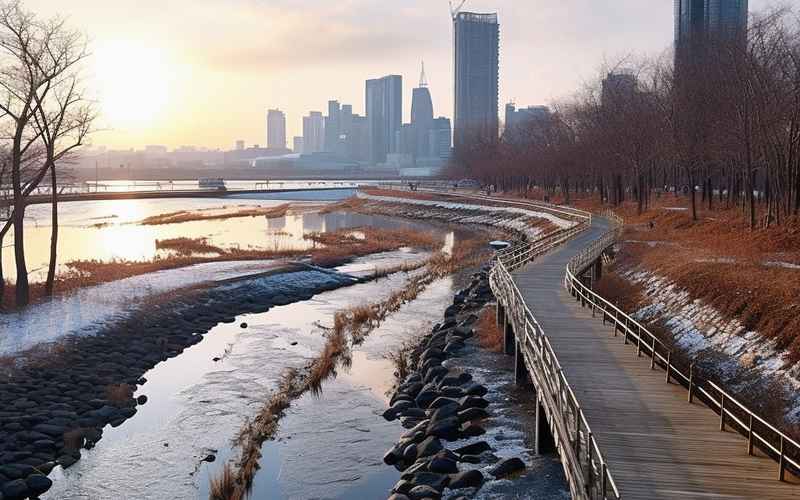 天津 tidal basin 骑行道 天津 tidal basin 骑行道