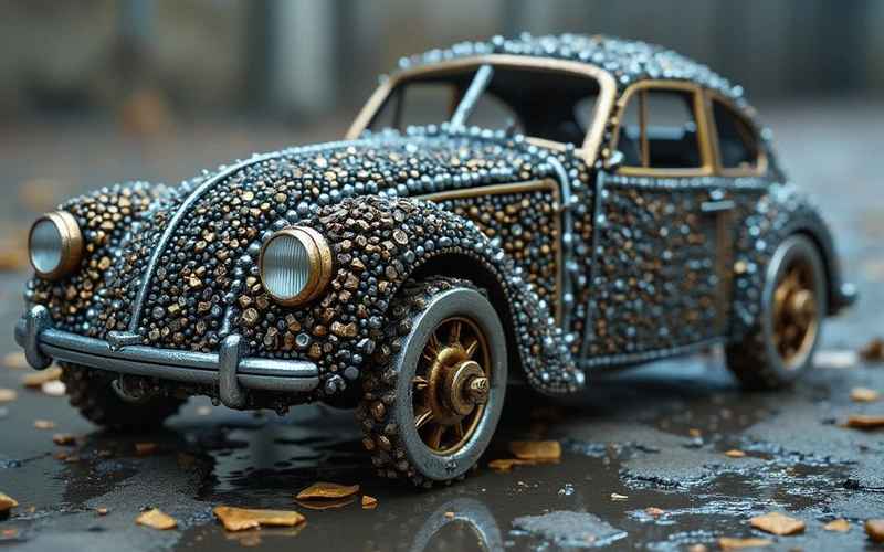 手工紙殼小汽車—手工紙殼小汽車蘭博基尼