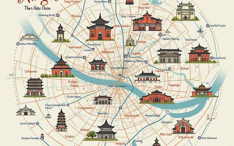 成都市旅游景點分布圖：十大必游景區全圖