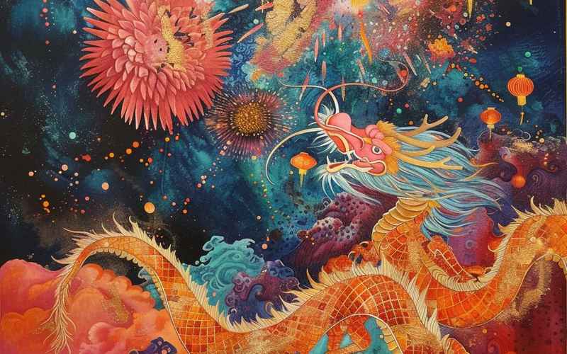 《龙腾虎跃中国年·万家灯火贺新春》