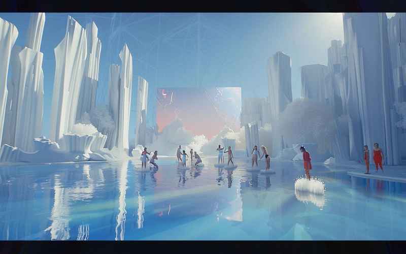 《雪落幻境·凝冰成城》