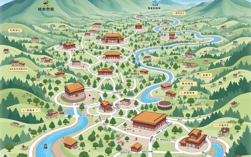 忻州市旅游景点全图