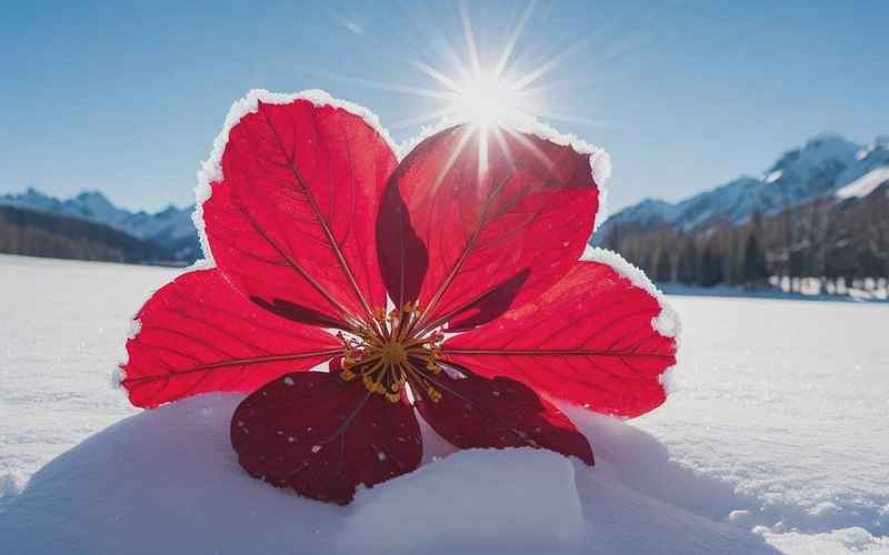 金苗红雪傲风骨 金苗红雪傲风骨