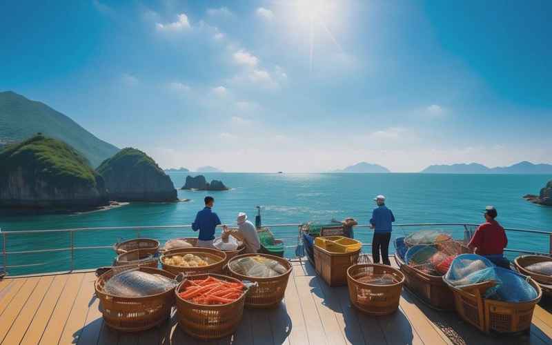 洞頭海鮮勝地，看盡海天一色