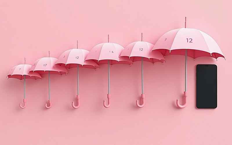 落地的手机打开爱情锁