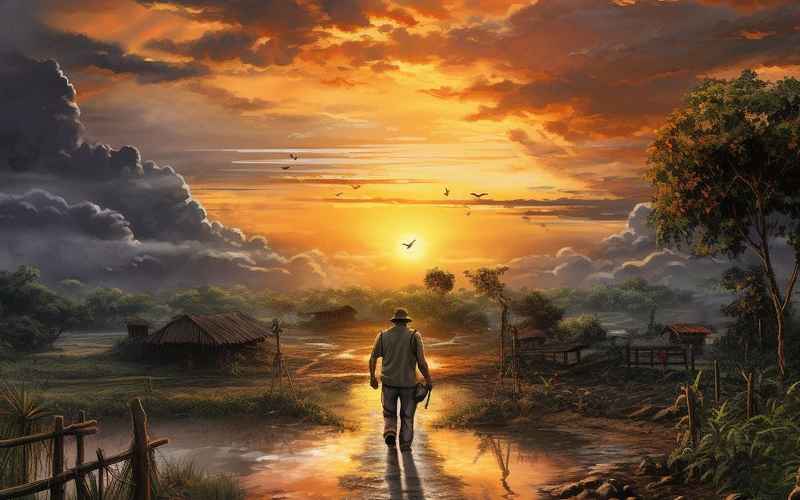 回家的路在脚下