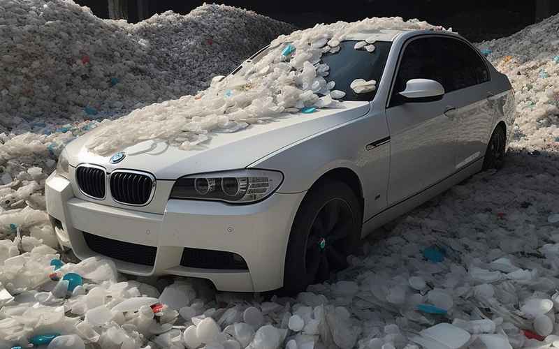 白汽車,白汽車上有黃斑怎么辦