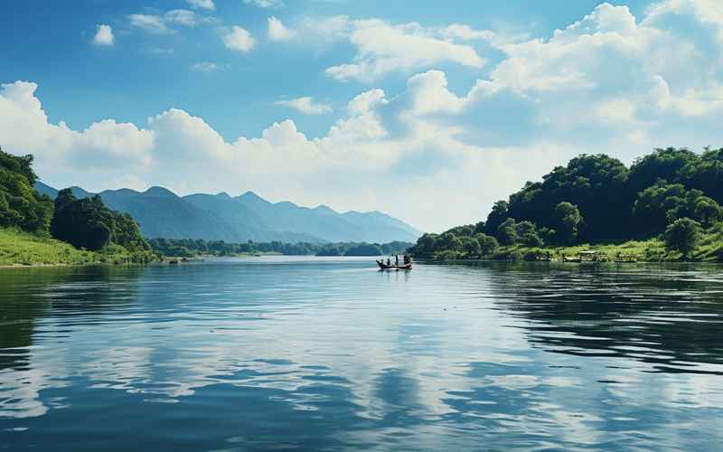 浙江眉山山水四季景點
