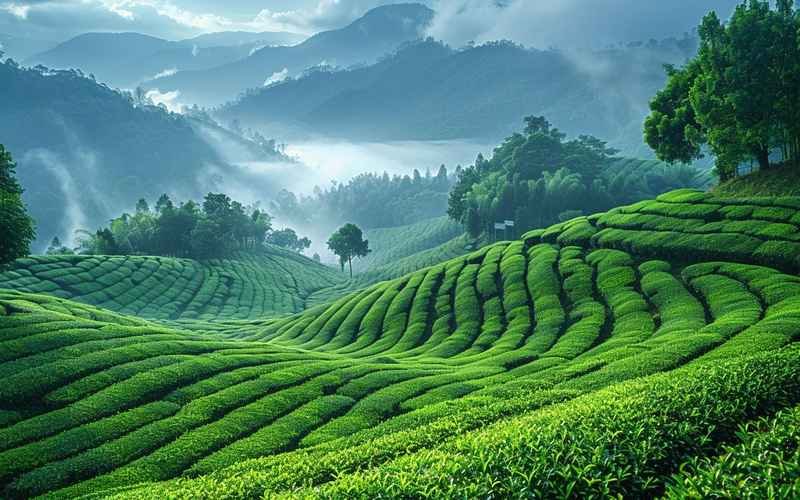 青浦茶香，山水画卷