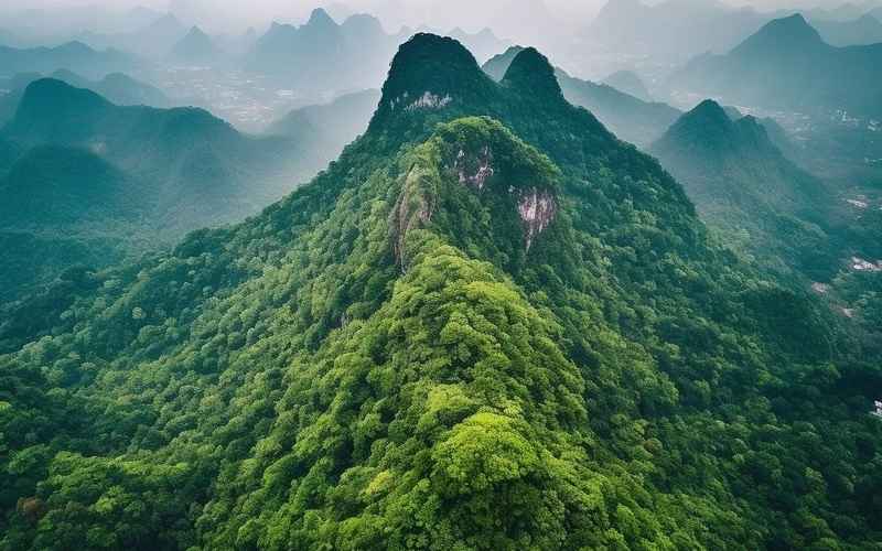 增城二龍山:絕美自然風光 增城二龍山:絕美自然風光