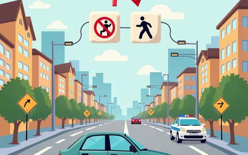 汽车行驶标志【标志汽车标识牌】