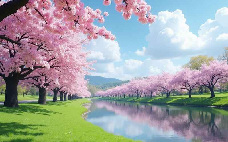 春光正好，风景如画