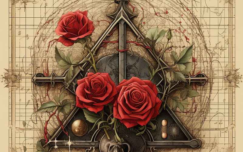 《罪罚玫瑰:破碎救赎与黑色谎言》 《罪罚玫瑰:破碎救赎与黑色谎言》