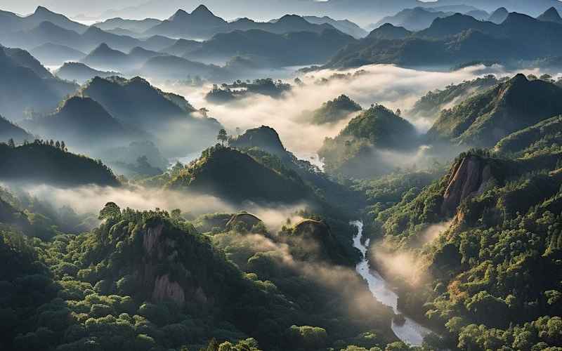 浈江与丹霞山：浈江丹霞国家森林公园旅游新亮点