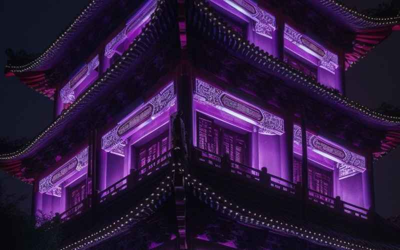 晋江安海绝美风光，光影夜景让人流连忘返