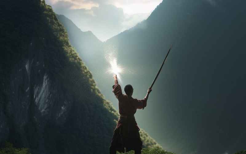 剑气纵横映风云,武林正道照山河 剑气纵横映风云,武林正道照山河