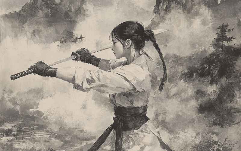 江湖剑影照丹心：碧血恩仇铸忠魂