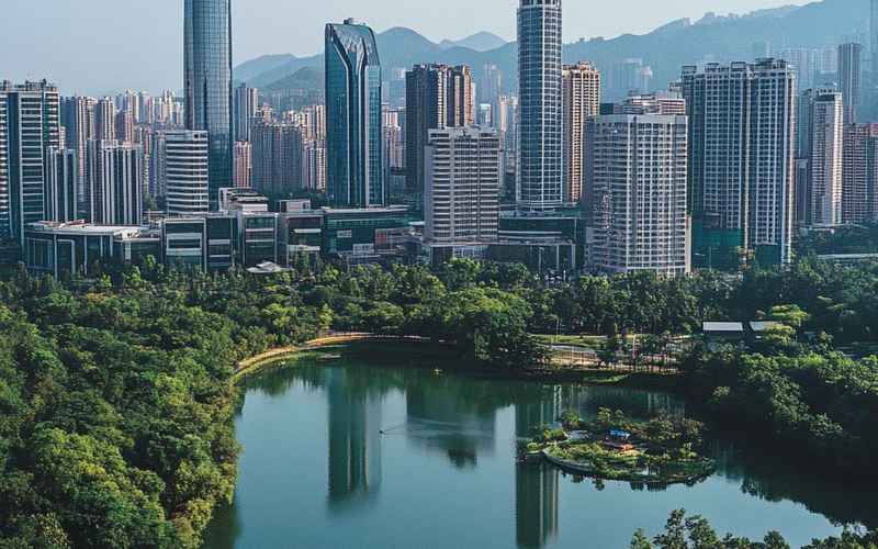 深圳橫崗：科技與自然的完美結合