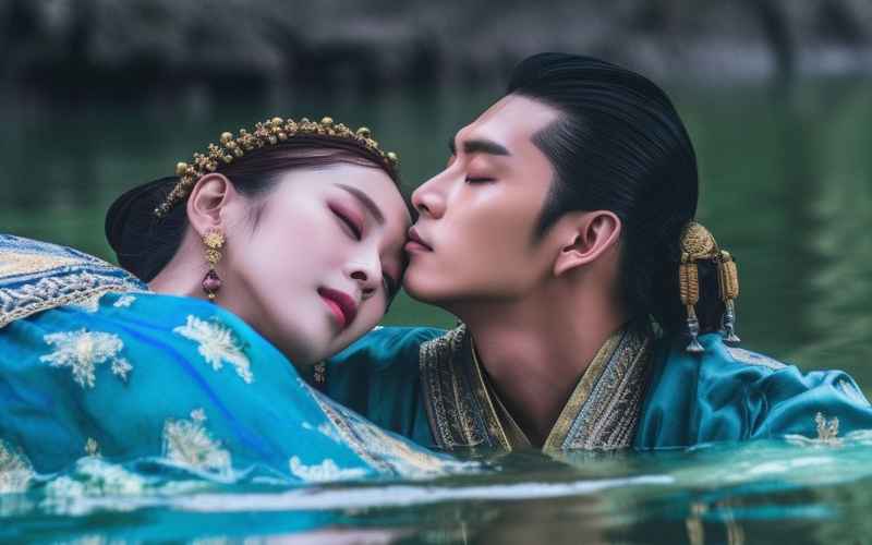 仙湖传说：仙凡之恋的千年守望与宿命纠葛