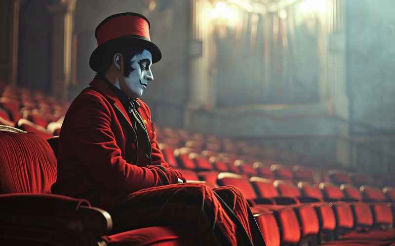 《台上癫狂台下沉默：丑角父亲的秘密人生与无声之爱》