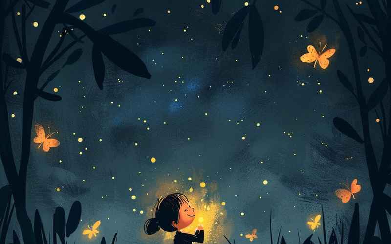 《萤火虫女孩与孤独的月光骑士》