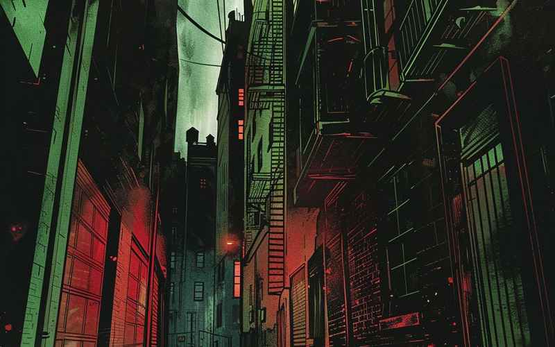 百鬼夜行：暗巷迷踪中的都市异闻录