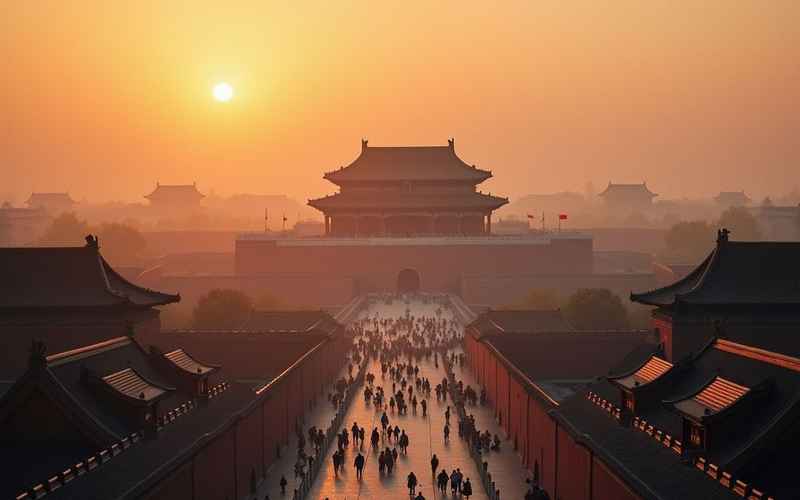 日落紫禁城：紫禁风云里的黄昏眷恋与家国挽歌