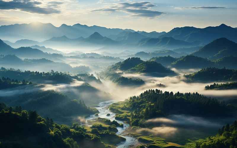 大竹山色醉心