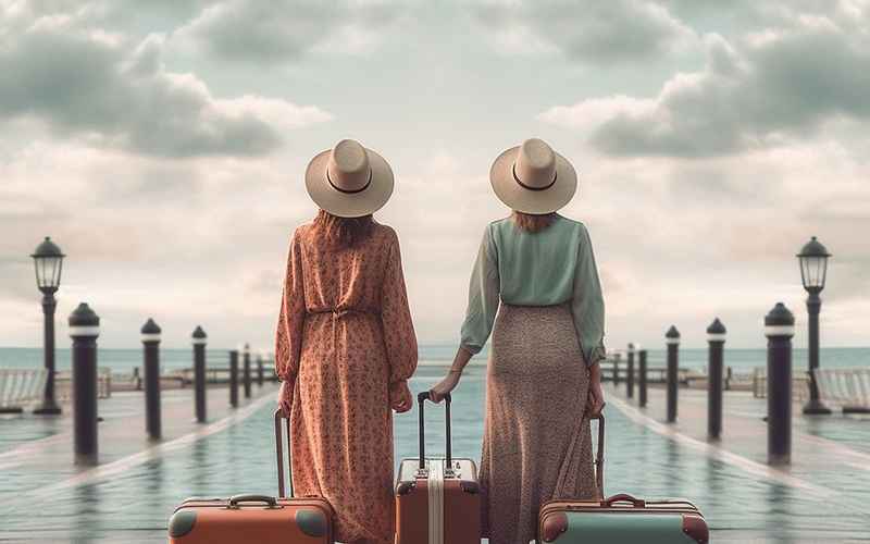 母女溫馨旅途，美好回憶