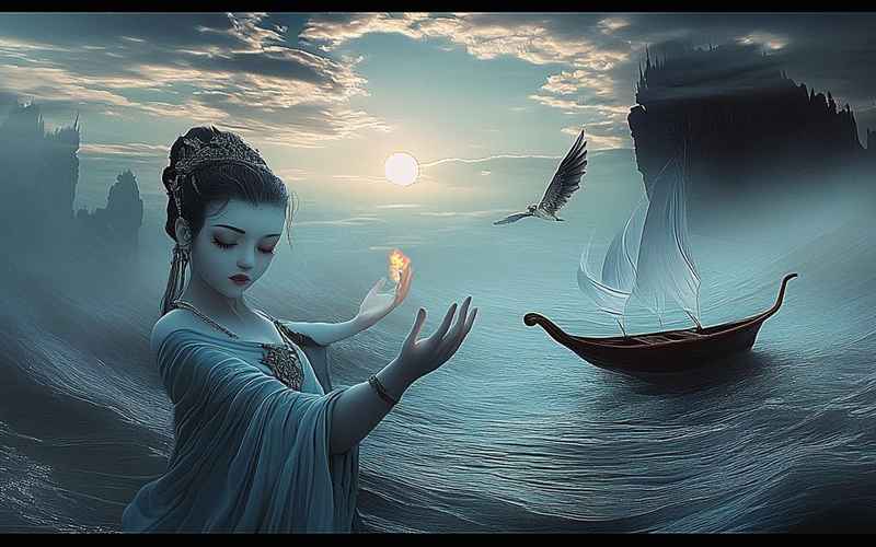 前世迷途寻轮回，今生踏浪解尘缘