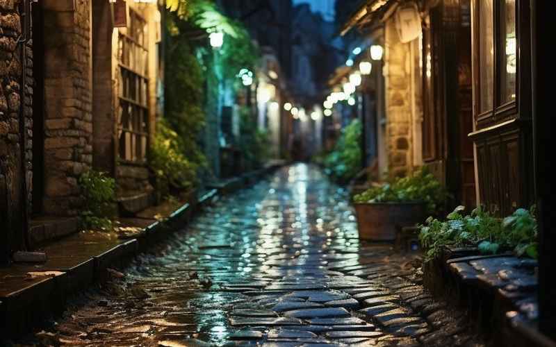 破茧江南夜，幽锁古镇情