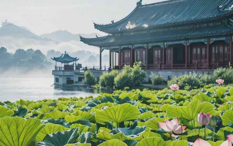 芜湖一日游经典游览丝绸城、荷花湖及吊桥