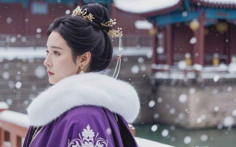 雪绽芳华紫袍巾帼班淑传奇