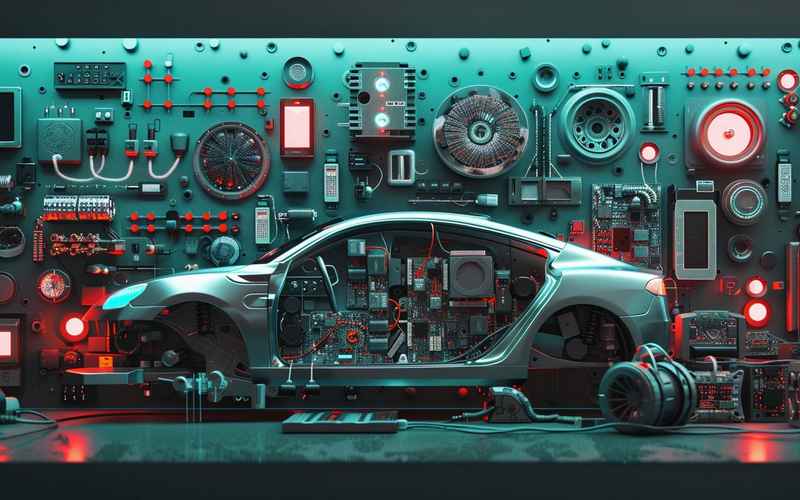 汽車電子產業鏈_汽車電子產業鏈全景圖