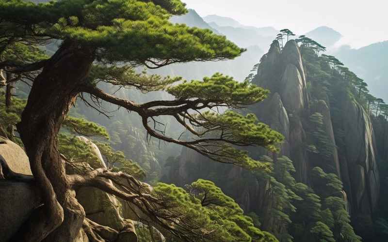 黄山奇山怪石飞瀑绝美景致 黄山奇山怪石飞瀑绝美景致