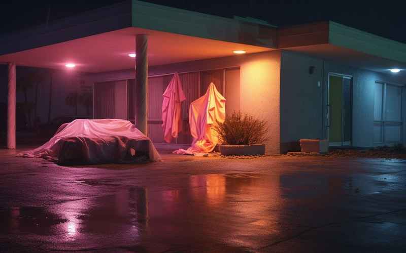 霓虹与荆棘中的孤光